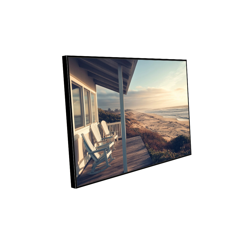 Coastal Morning Bliss Canvas Wall Art 