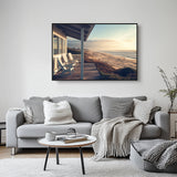 Coastal Morning Bliss Canvas Wall Art 