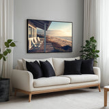 Coastal Morning Bliss Canvas Wall Art 