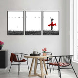 Graceful Dance Canvas Wall Art (Set of 3)