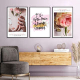 Motivational 3-Piece Canvas Wall Art Set