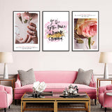 Motivational 3-Piece Canvas Wall Art Set