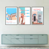 3-Piece Modern Minimalist Inspirational Canvas Wall Art Set