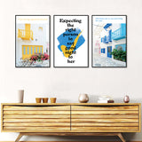 3 Piece Nordic Time Brings Good Memories Canvas Wall Art