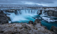 Godafoss in Winter Canvas Wall Art