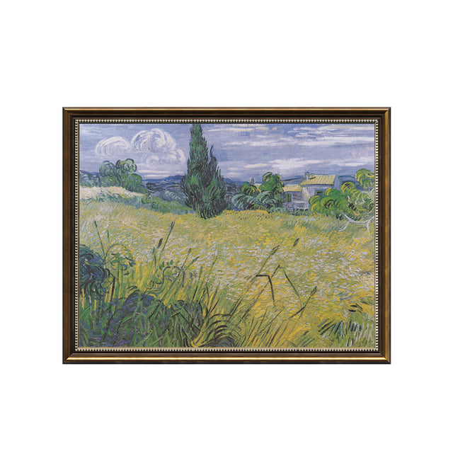 Meadow In Bloom - Vincent Van Gogh’s Countryside Serenity Canvas Wall Art