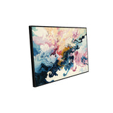 Ethereal Waves Of Color Canvas Wall Art 