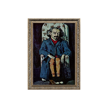 Portrait Of Achille Emperaire By Paul Cézanne