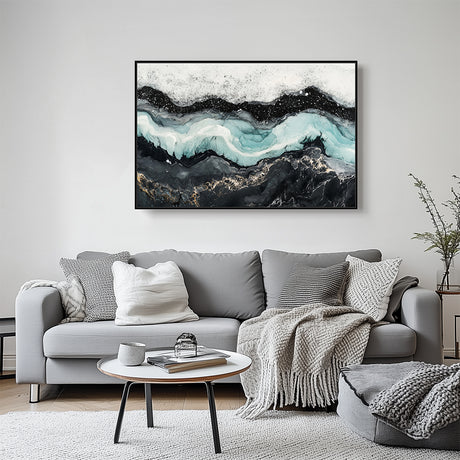Mystic Tides Canvas Wall Art 