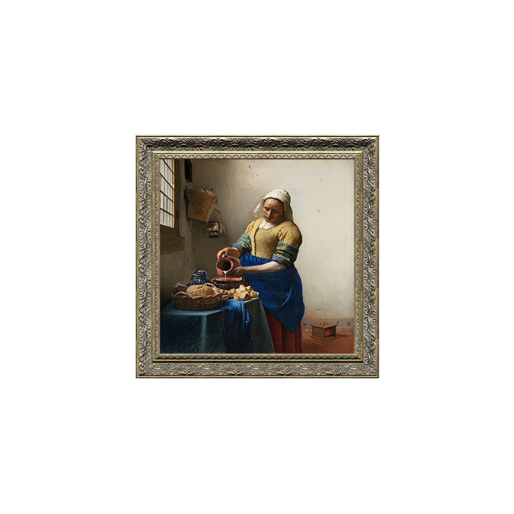 The Milkmaid By Johannes Vermeer