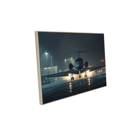 Night Flight Ready Canvas Wall Art
