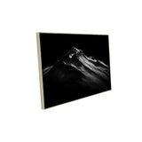 Minimalist Black Mountain Canvas Wall Art