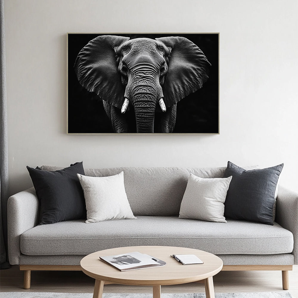 Majestic Elephant Canvas Wall Art