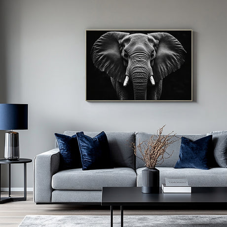 Majestic Elephant Canvas Wall Art