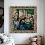 "The Courtesans" By Paul Cézanne