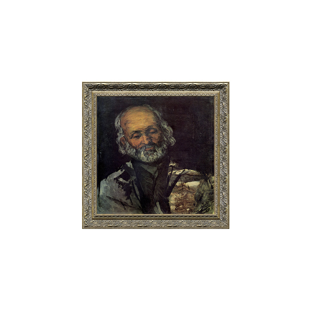 Head of an Old Man By Paul Cézanne