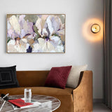 Textured Modern Painting Floral Canvas Wall Art