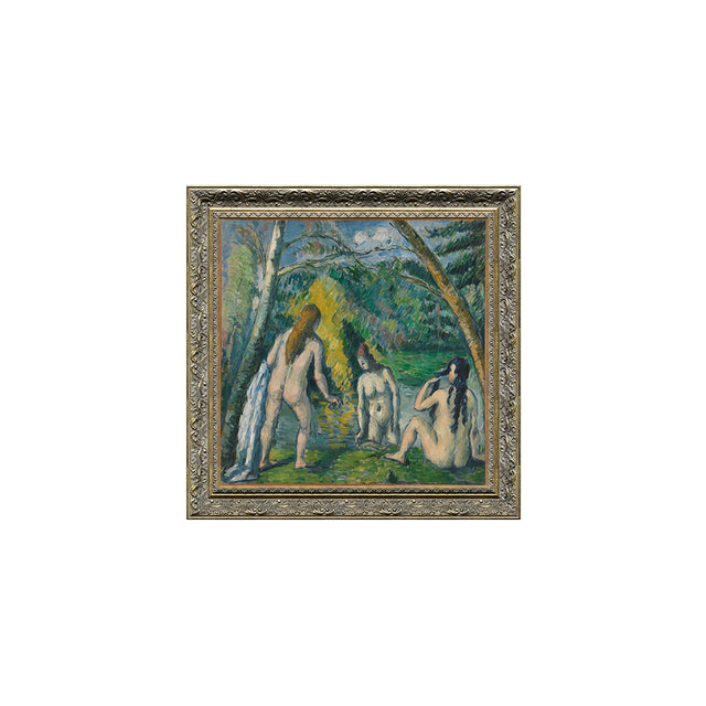 "Three Bathers" By Paul Cézanne