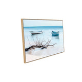 Seaside Serenity Elegant Coastal Canvas Wall Art