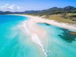 Turquoise Paradise Scenic Beach Decor - Canvas Wall Art
