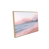 Sunset Waves - A Coastal Retreat Canvas Wall Art