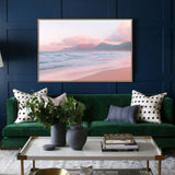 Sunset Waves - A Coastal Retreat Canvas Wall Art