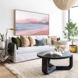 Sunset Waves - A Coastal Retreat Canvas Wall Art