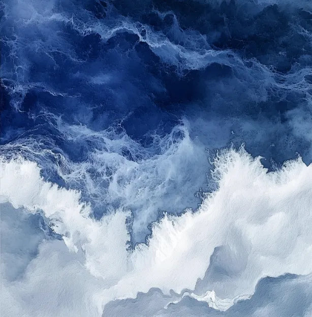 Dynamic Ocean Wave Canvas Wall Art