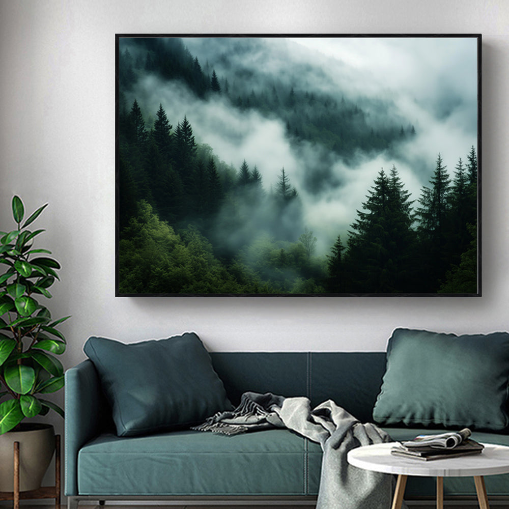 Mystical Forest Canvas Wall Art