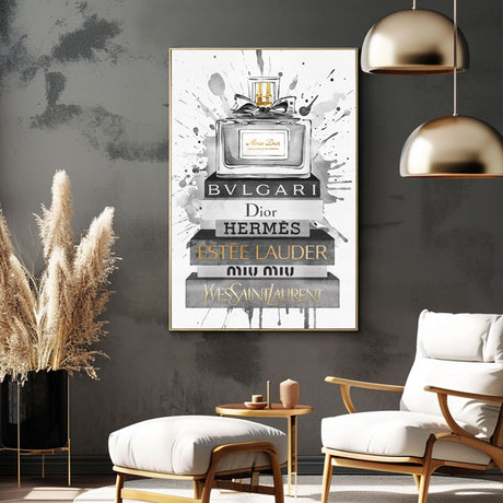 Luxury Iconic Brands Canvas Wall Art