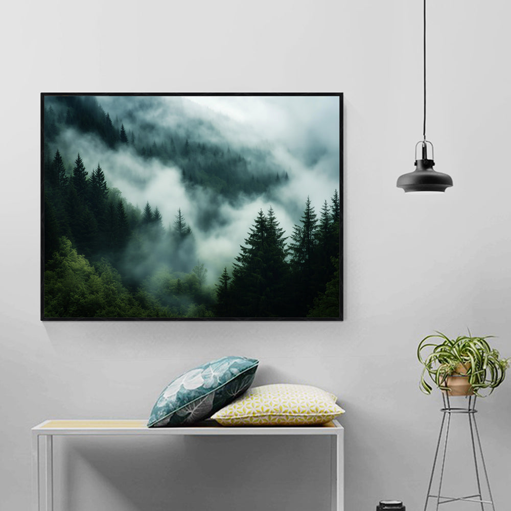 Mystical Forest Canvas Wall Art