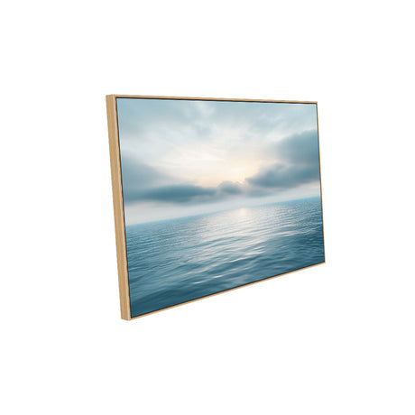 Tranquil Ocean Horizon Canvas Wall Art