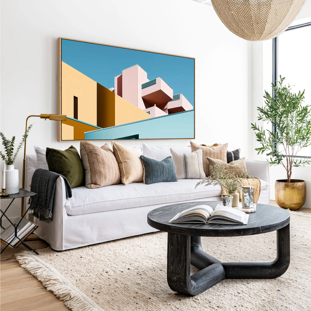 Modern Geometric Canvas Wall Art