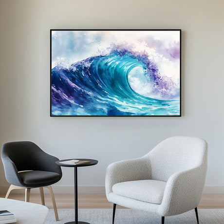 Majestic Ocean Wave Canvas Wall Art