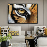 Tiger Eye Canvas Wall Art