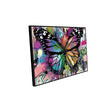 Butterfly Splatter Art Canvas Wall Art Decor