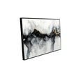 Monochrome with Gold Accent Canvas Wall Art