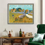 Vincent Van Gogh’s Path Through The Fields - A Timeless Masterpiece Canvas Wall Art