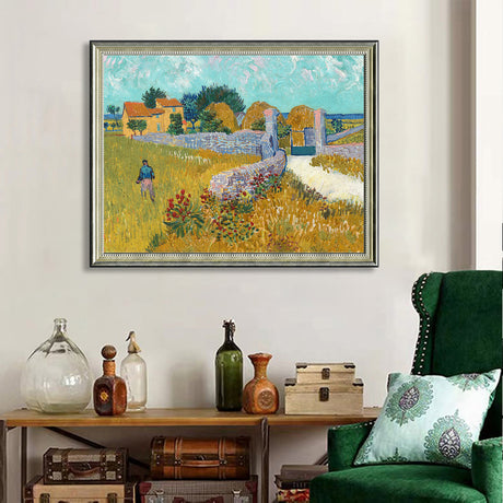 Path To The Countryside - Inspired By Van Gogh Canvas Wall Art