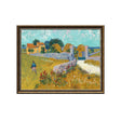 Vincent Van Gogh’s Path Through The Fields - A Timeless Masterpiece Canvas Wall Art