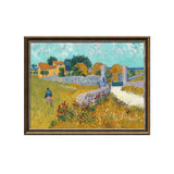 Vincent Van Gogh’s Path Through The Fields - A Timeless Masterpiece Canvas Wall Art