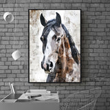 Majestic Horse Canvas Wall Art - A Timeless Symbol of Grace