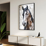 Majestic Horse Canvas Wall Art - A Timeless Symbol of Grace