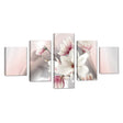 Elegant White Magnolia Blossom Canvas Wall Art