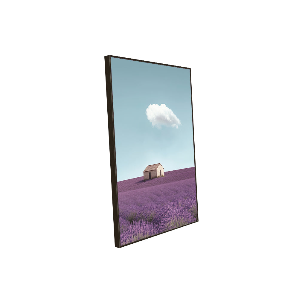 "Lavender Serenity" - Scenic Canvas Wall Art