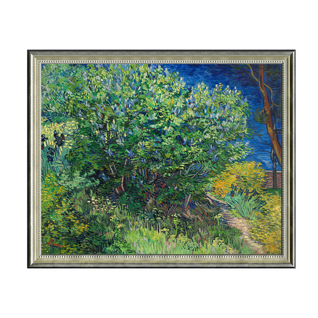 Vincent Van Gogh's Blossoming Lilacs – Vibrant Nature Canvas Wall Art