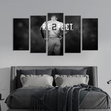 5 Piece Derek Jeter Respect Tribute Canvas Wall Art