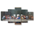 The Last Supper 5-Piece Canvas Wall Art