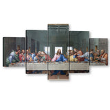 The Last Supper 5-Piece Canvas Wall Art