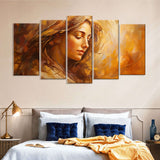 Abstract Portrait Canvas Wall Art